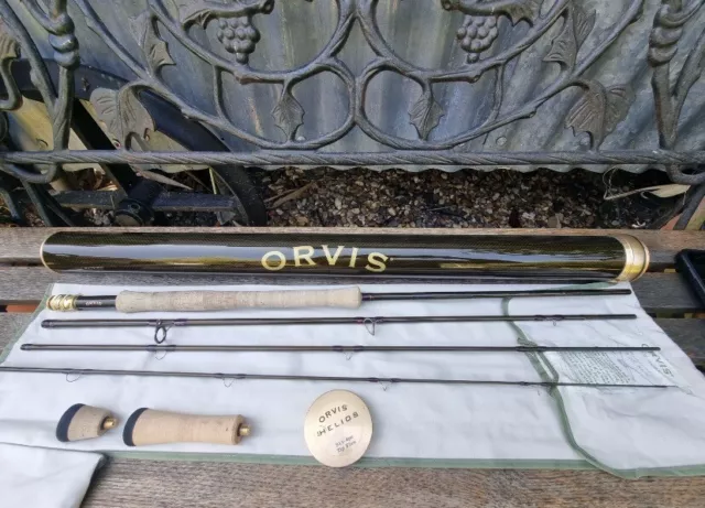 Orvis Clearwater 9' line #7 4 piece trout fly rod fine condition with case