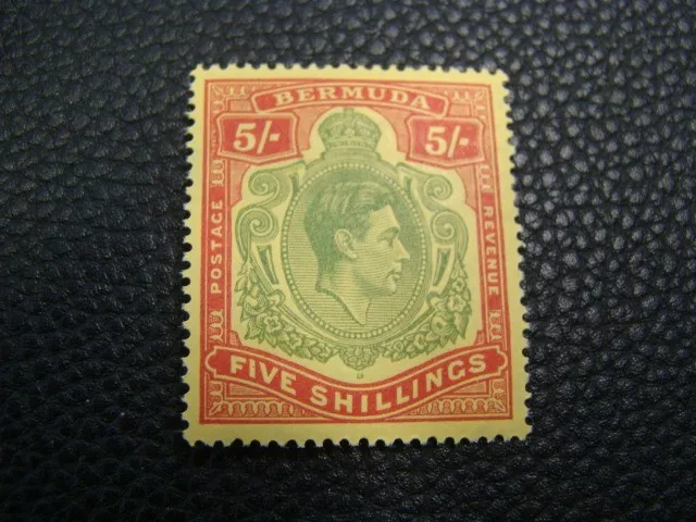 Bermuda Scott #125a Perf 14 Mint Lightly Hinged O.G. $60.00 SCV Nice!!