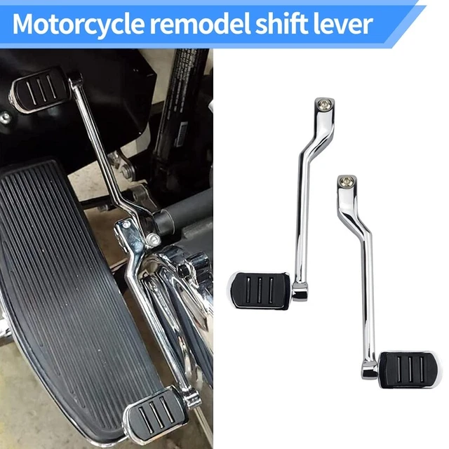 Pegs cambio tacco cromato anteriore posteriore adatto per Road Glide 1988-2021 Q1I3