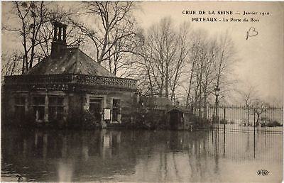 CPA Crue de la Seine - January 1910 - PUTEAUX - Le Porte du Bois (740532)