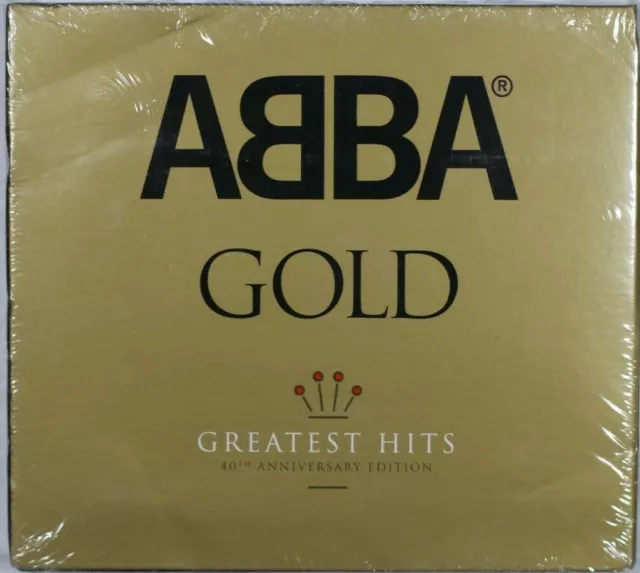 ABBA ‎– Gold (Greatest Hits 40th Anniversary Edition 3xCD Sealed but with damage