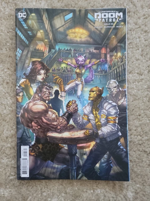 UNSTOPPABLE DOOM PATROL #5 Quah 1:25 VARIANT Dennis Culver 2023  1st print