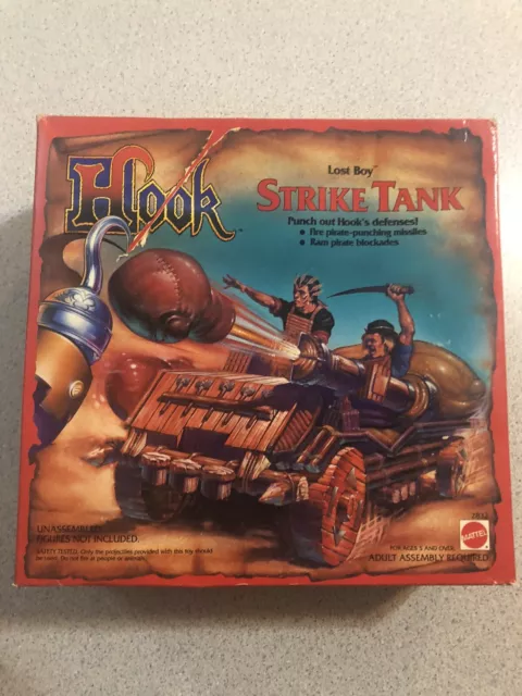 HOOK LOST BOY Strike Tank 2832 Vintage 1991, New in Sealed Box, Peter Pan  Movie $17.99 - PicClick