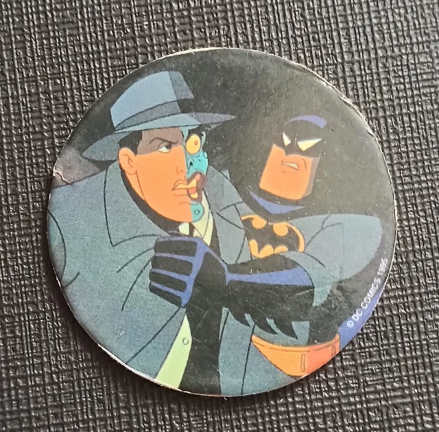 Lot 71 Pogs Batman Vintage 1995 DC Comics - Collection Lot 71 Pogs Batman Vintage 1995 DC Comics - Collection