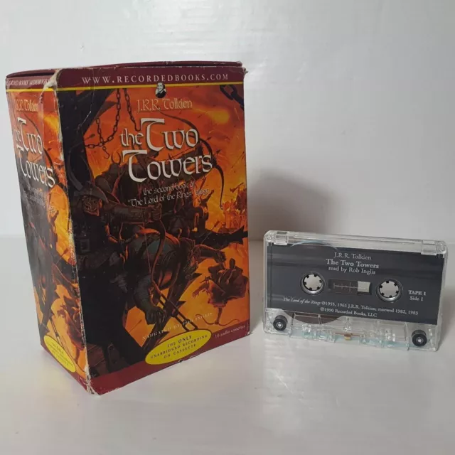The Lord of the Rings JRR Tolkien's Unabridged Audio Cassette of The Two Towers