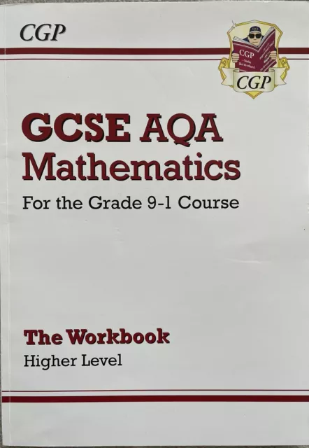 GCSE Maths AQA Workbook: Higher - for the Grade 9-1 Course by CGP Books...