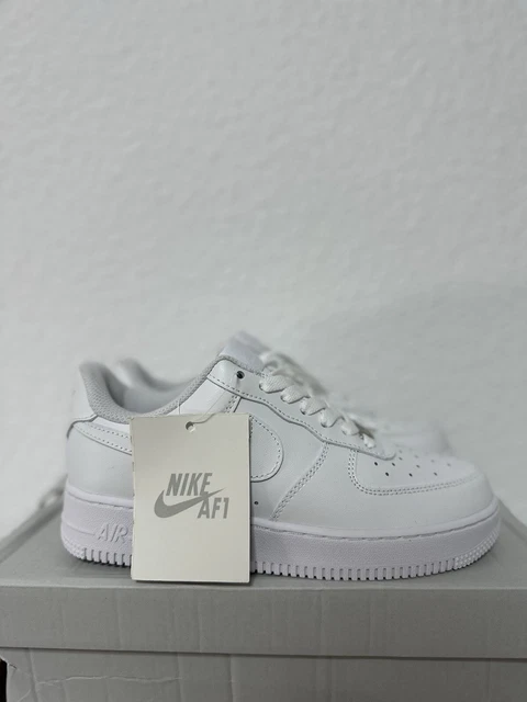 White Air Force Talla 38 Disha Tenis Nike Air Force Negro Nike