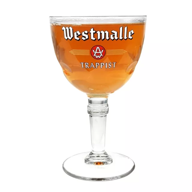 Officiel Westmalle Belgique Bière Verre 33Cl