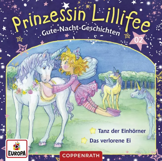 Prinzessin Lillifee - 002/Gute-Nacht-Geschichten: Tanz D.einhörner...   Cd Neu