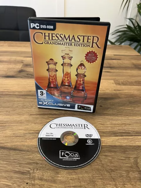CHESSMASTER : GRANDMASTER EDITION - PC GAME Fast Post COMPLETE WITH MANUAL  - VGC