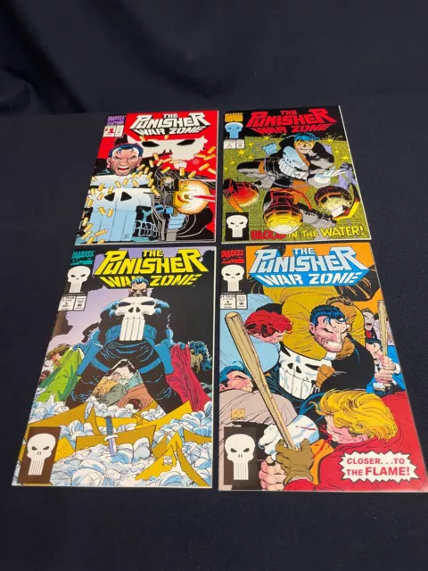 Punisher War Zone #1-4; John Romita, Jr., Chuck Dixon; Marvel Comics