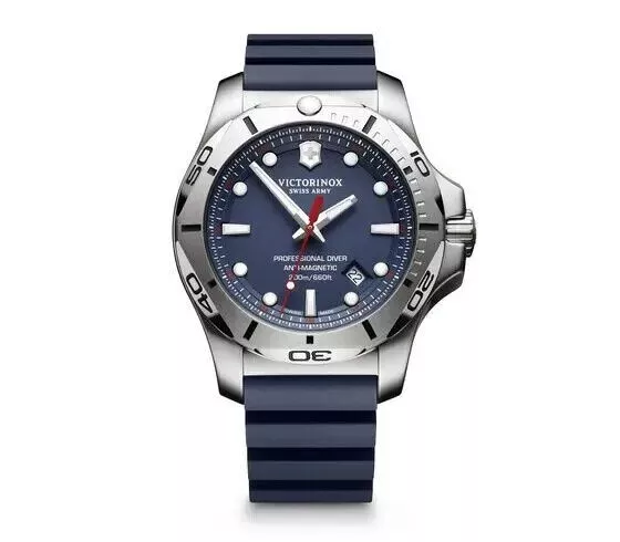 NWT Victorinox Swiss Army I.N.O.X. Professional Dive watch Blue Inox 241734