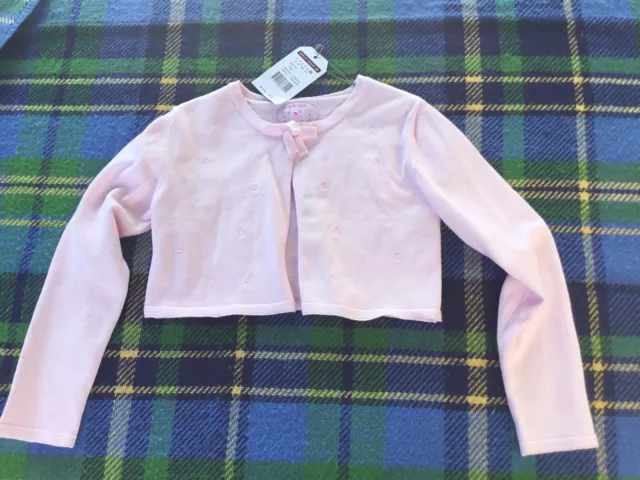 NEUE Strickjacke / Bolero / Jäckchen für Mädchen von SERGENT MAJOR, Gr. 122 rosa