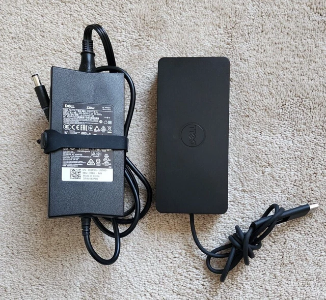 DELL D6000 USBC Universal Dock Docking Station with 130W Dell AC