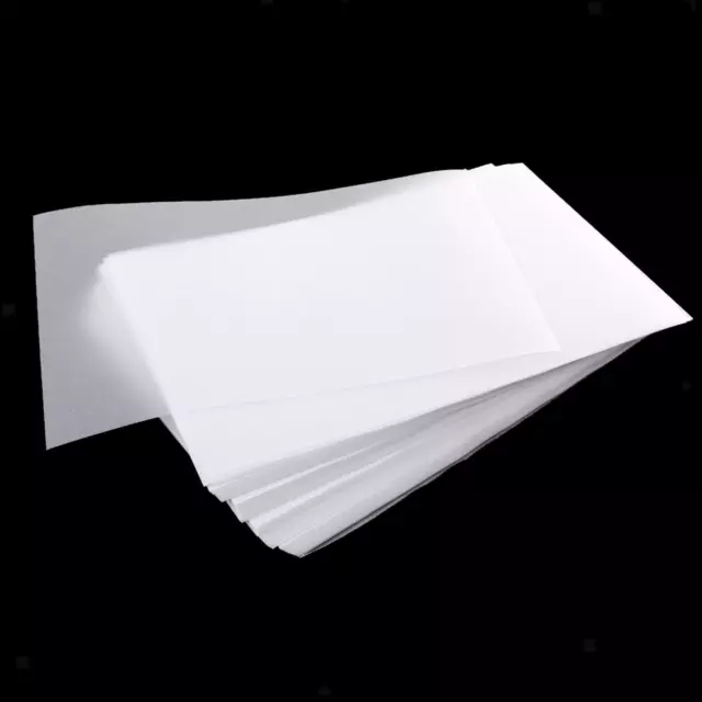 200 pièces 63gsm feuilles transparentes de papier traçage translucide pour