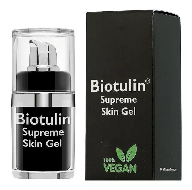 Biotulin Supreme Skin Gel 15 ml Face Anti Aging Serum Neu & Ovp Anti-Falten-Gel