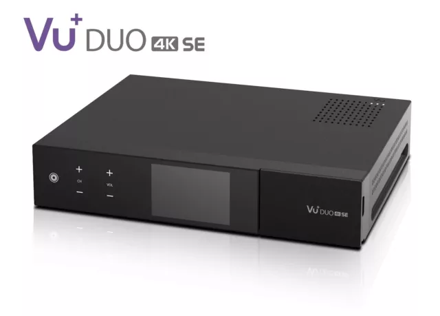 VU+ Duo 4K SE 1x DVB-S2X FBC Twin Tuner PVR ready Linux Receiver UHD 2160p Vti