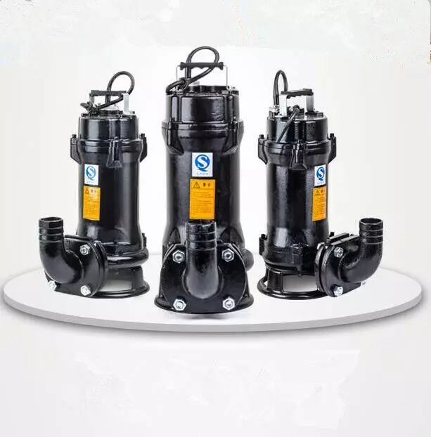 220V 1HP 750W Industrial Sewage Cutter Grinder Cast iron Submersible Sump Pump