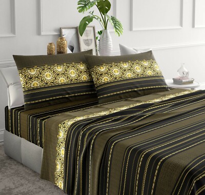 Federa Offerta 4/ Bordeaux, Piazza E Mezza DEMONA Set Completo Lenzuola 100% Cotone Singolo Piazza Mezza Matrimoniale Vari Colori sotto sopra 
