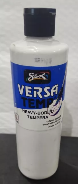 SAX VERSA TEMP HEAVY-BODIED TEMPERA ~  White