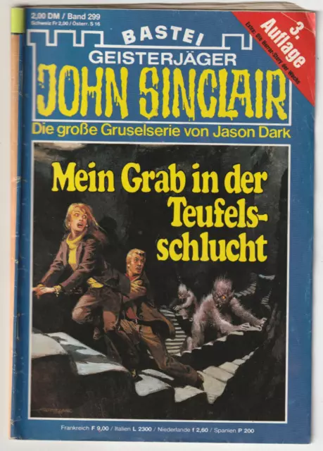 ✪ John Sinclair 3.Aufl. #299 Mein Grab in der Teufelsschlucht, Bastei | HORROR