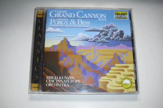 Teldec Digital CD-80086 *GROFE* Grand Canyon Suite *GERSHWIN* Catfish Row