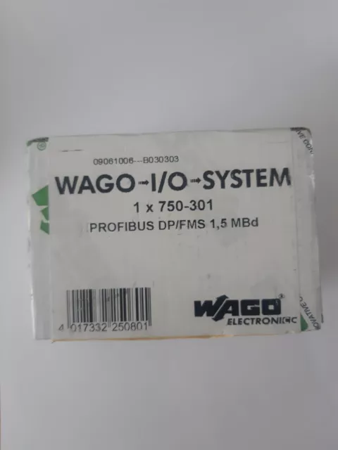 Wago 750-301 Profibus Koppler in ungeöffneter OVP