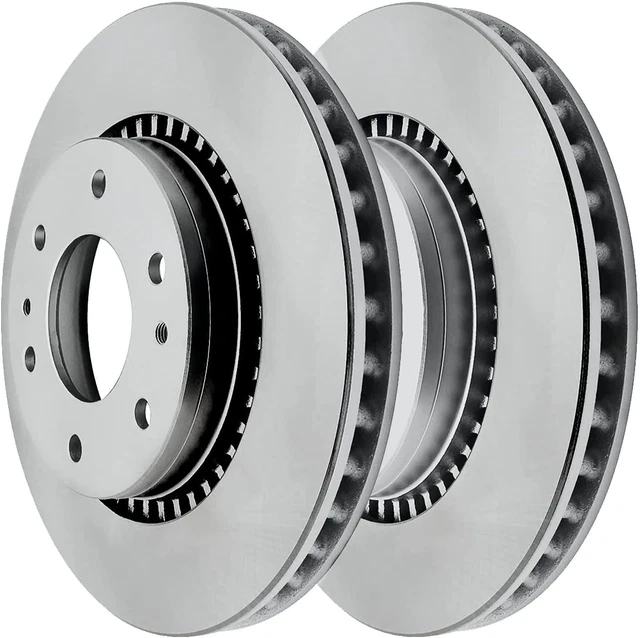 Autoshack R65114PR Front Brake Rotors Pair of 2 Driver and Passenger Side for 20