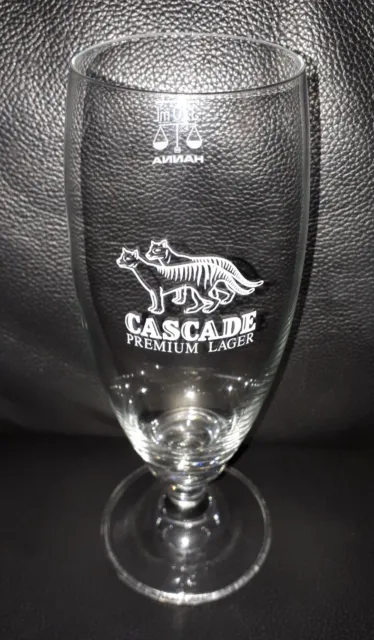 Rare Collectable 320Ml Cascade Premium Lager Beer Glass In Great Used Condition