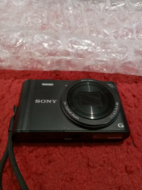 Sony Cyber-shot DSC-WX350 18.2MP Digital Camera - Black