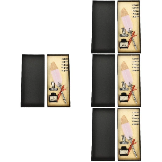 4 Sets Dip-Pen-Set Schreibstift Gel-Stift-Set Geschäftsanzug
