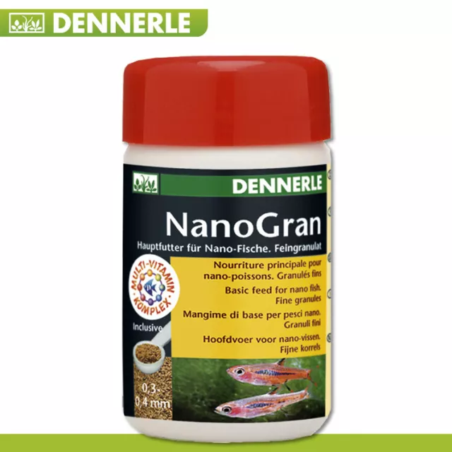 Dennerle 100 ML Nano Gran Nourriture pour Poissons D'Aquarium Fines Granules