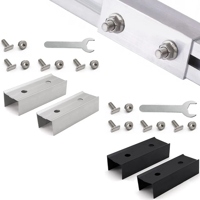 Gancio Da Pastore Regolabile - 2 Pezzi, 96 Cm, 5 Punte, Nero - Foto 4