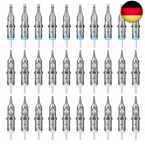 Tatooine Tattoo Cartridges Nadeln Set 30 Stück Tattoo Nadel Patronen Runder