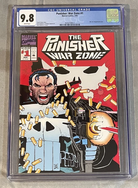 PUNISHER War Zone #1 CGC 9.8 Marvel 1992