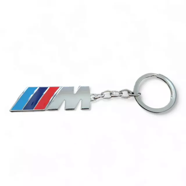 BMW M Logo Metal Car Keyring Keychain Metal Key Ring AUS