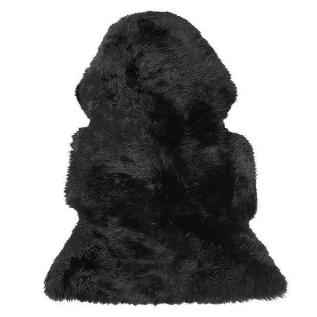 Genuine Australian Merino Sheepskin - Raven Black