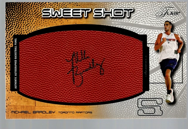 2001-02 Flair Sweet Shots #28 Michael Bradley Autograph 152/433