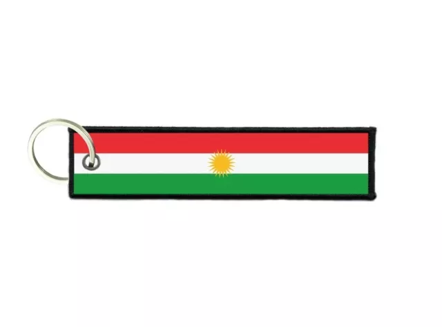 Schlüsselanhänger auto moto anhänger flagge fahne flaggen kurdistan kurdische