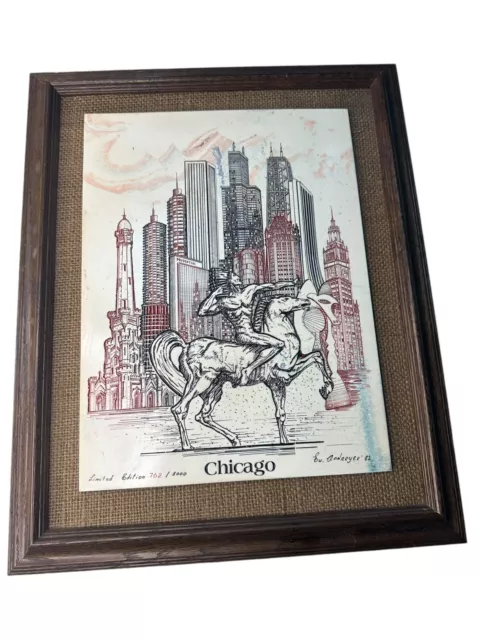 EUGENE ANDREYEV Etching Signed & Numbered 823/5000 Limited