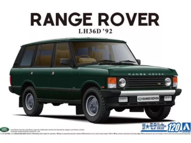 Range Rover LH36D 1992 - 1/24 - AOSHIMA AO05796