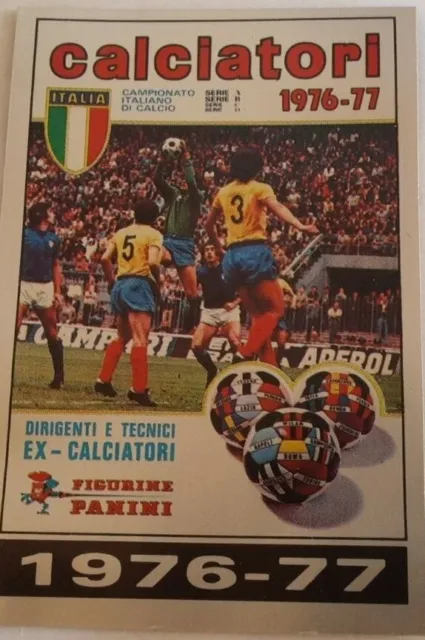 1976-77 SPAL TARANTO Calciatori Panini SCEGLI ** figurina recuperata dall'album