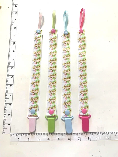 Handmade Pacifier Holder - Holiday - Easter - Bunny