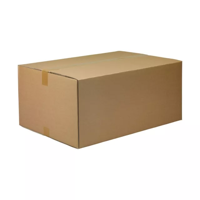 25x Moving Cardboard Mailing corrugated  Boxes 340 x 255 x 200mm 100 % Recycled