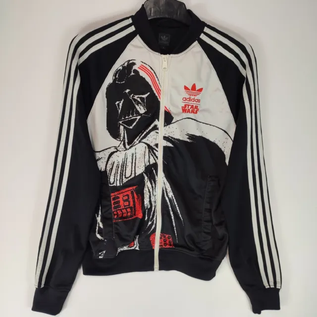 Adidas Originals Star Wars Darth Vader Tracksuit Top Zip Up Jacket | Men's Small