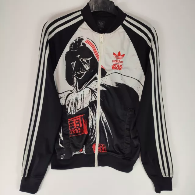 Adidas Originals Star Wars Darth Vader Tracksuit Top Zip Up Jacket | Men's Small