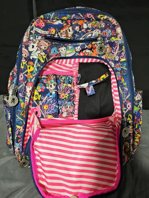 Ju-Ju-Be X Tokidoki Sea Punk BRB Be Right Back Backpack Jujube Bag