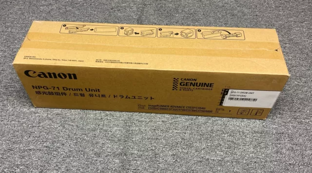 Genuine Canon NPG-71 Drum Unit - for C 5535 ,5540 , 5550 ,5560 ,5735 ,5740 ,6000 3