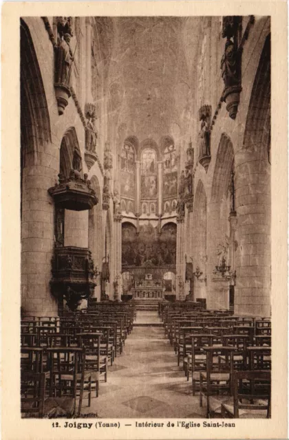 CPA Joigny Eglise St-Jean interieur (1184347)