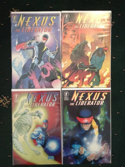 Nexus The Liberator #1 2 3 4 / Complete Set / Adam Hughes Cover Art / Nm